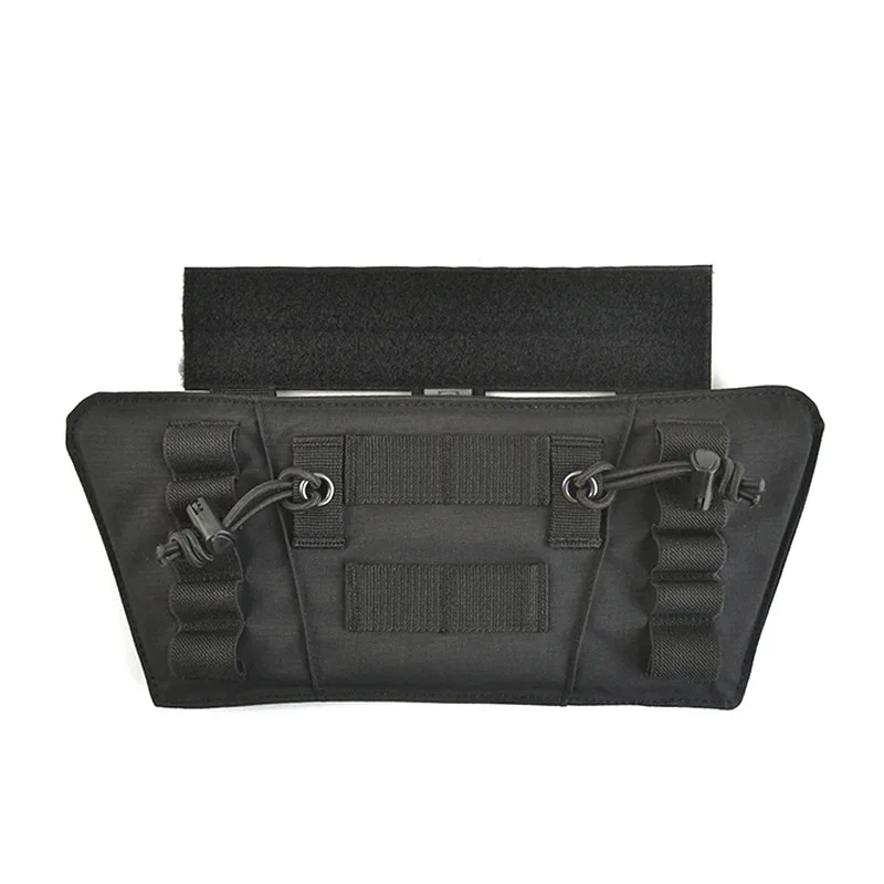 Protector abdomen inferior MOLLE táctico desmontable para chaleco - imagen 2