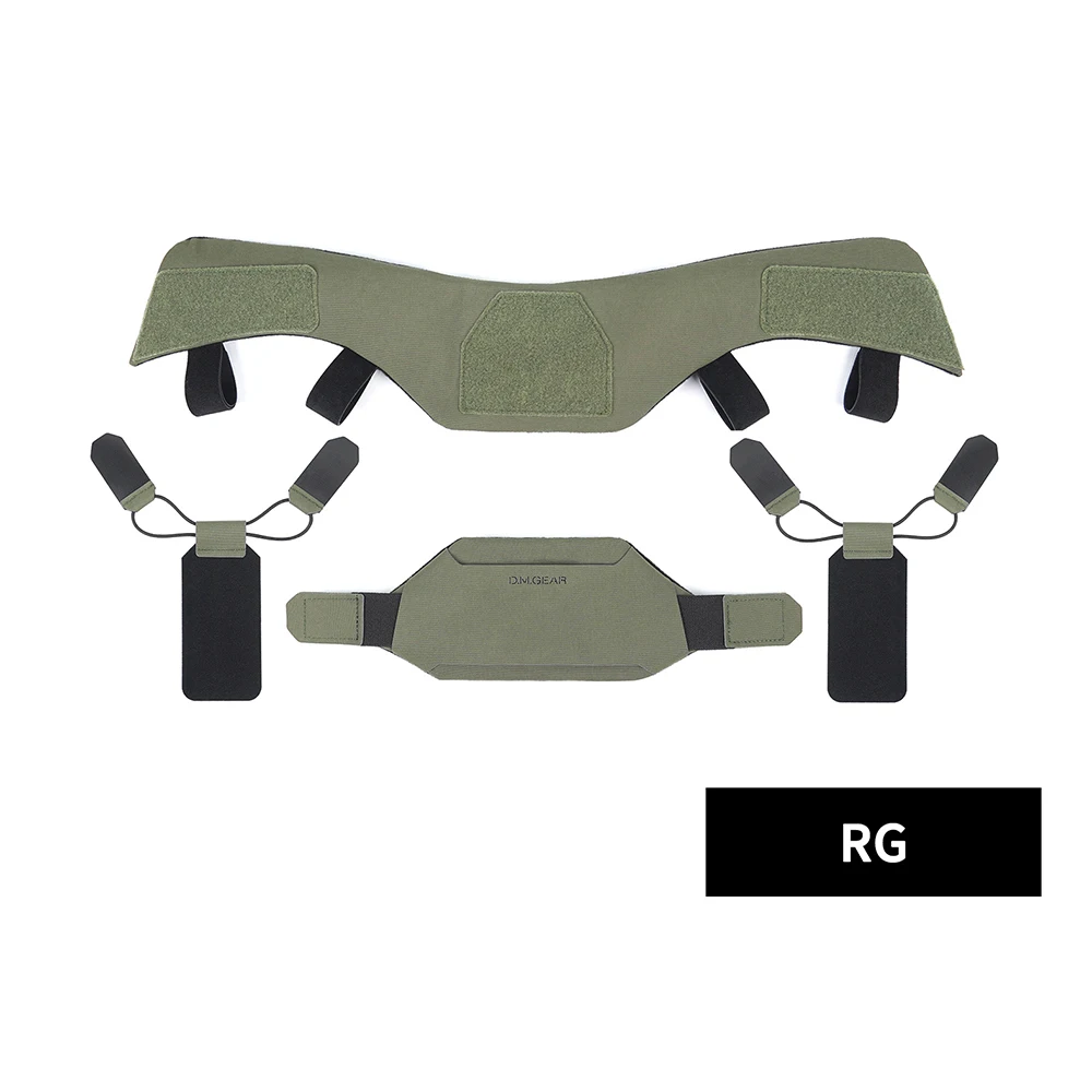 Chaleco Táctico D.M.GEAR con Protector de Cuello - imagen 3