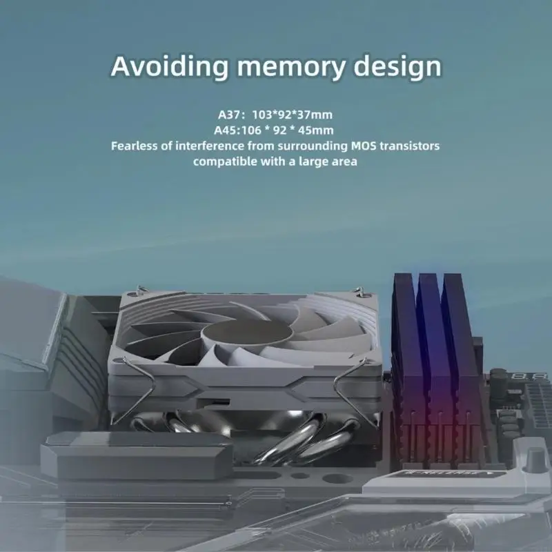 Ventilador refrigeración ITX silencioso de cobre para PC gaming - imagen 5