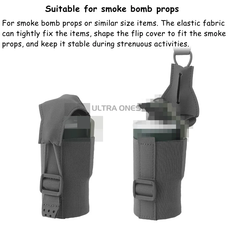 Bolsa táctica MOLLE para granadas de humo, liberación rápida - imagen 4