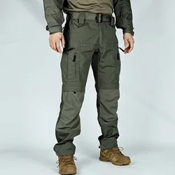 Pantalones tácticos cargo impermeables multibolsillos transpirable