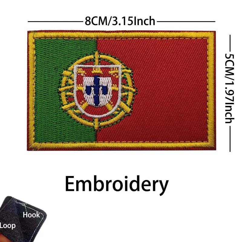 Parche táctico bordado bandera Europa – Insignia para coser o planchar - imagen 5