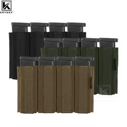 KRYDEX Bolsa táctica elástica cargadores pistola 1911 con soporte