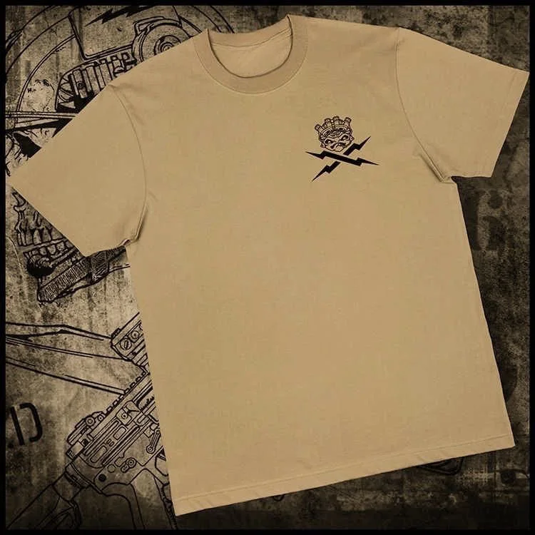 Camiseta algodón manga corta con estampado y cuello redondo - imagen 3