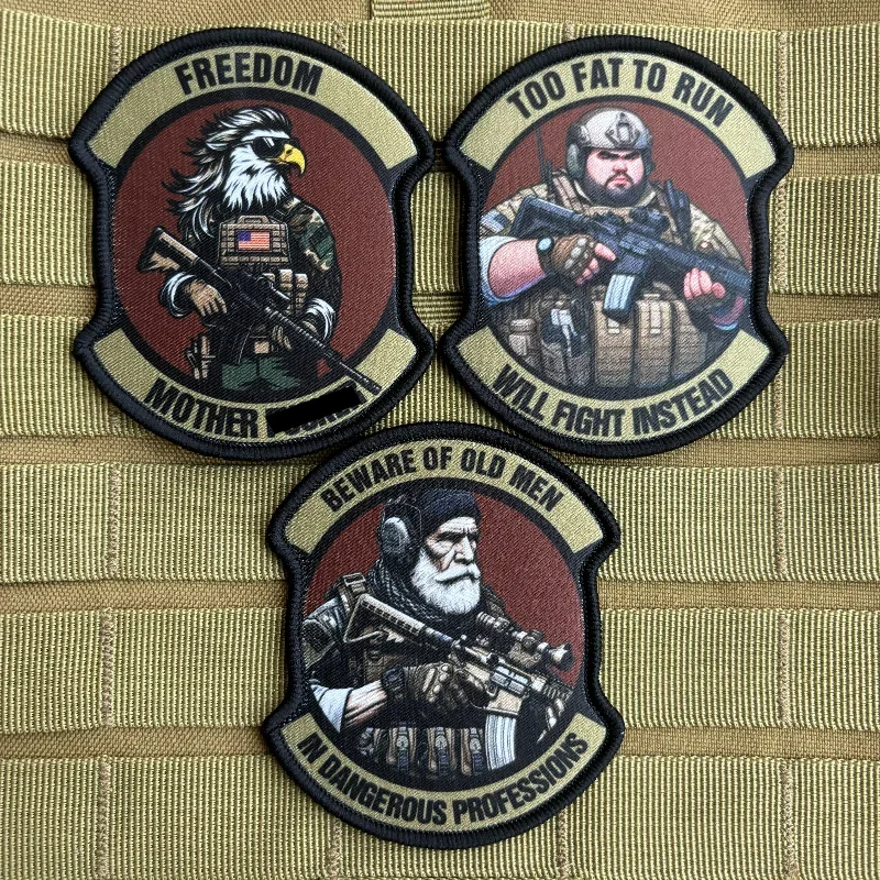 Parche Rifleman Morale – Táctico Velcro para uniforme - imagen 2
