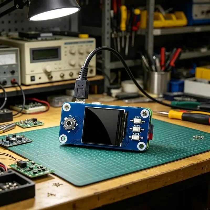 Placa módulo pantalla LCD IPS con joystick y botón de control - imagen 3