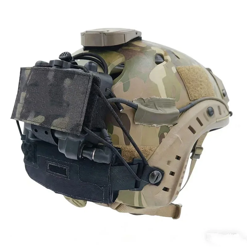 Soporte táctico MOLLE para batería NVG con correa ajustable caza - imagen 3