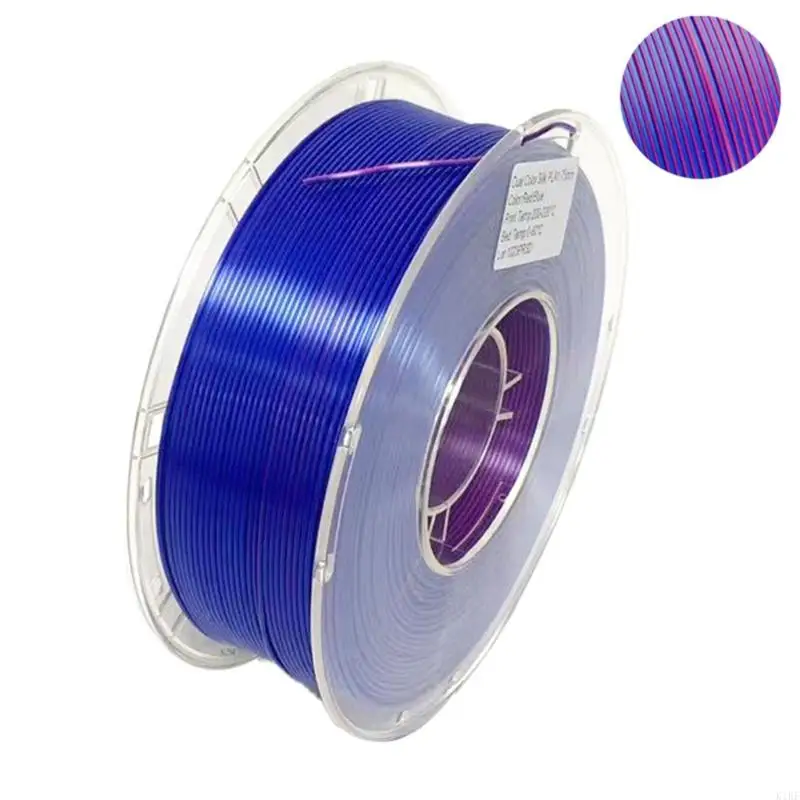 Filamento PLA seda 1.75mm para impresion 3d decorativa