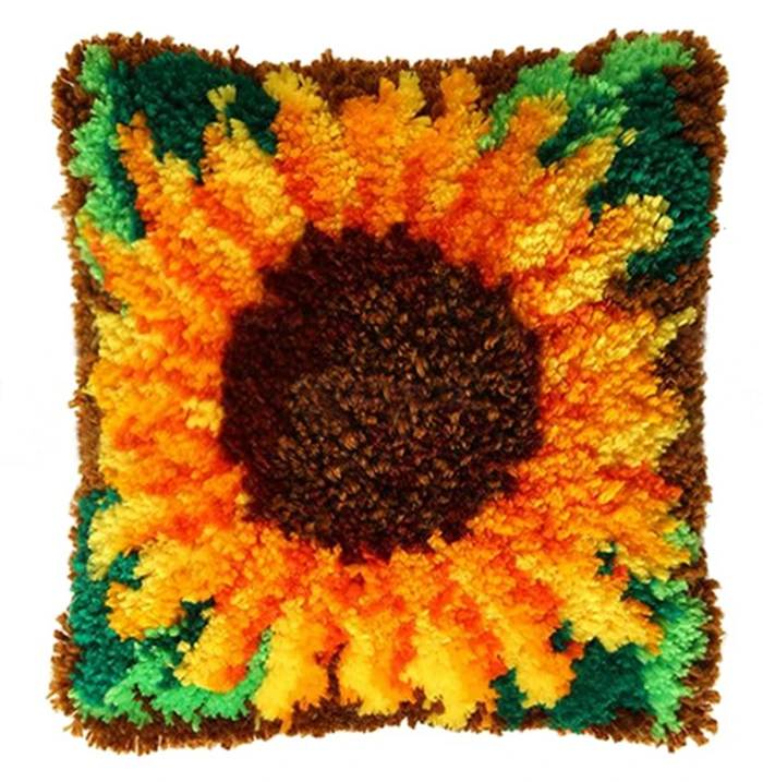Kit de Ganchillo de Anclaje Serie Flores con Ganchos Smyrna - imagen 2