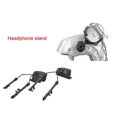 BOOIU Soporte de riel para auriculares - casco táctico, acero inoxidable