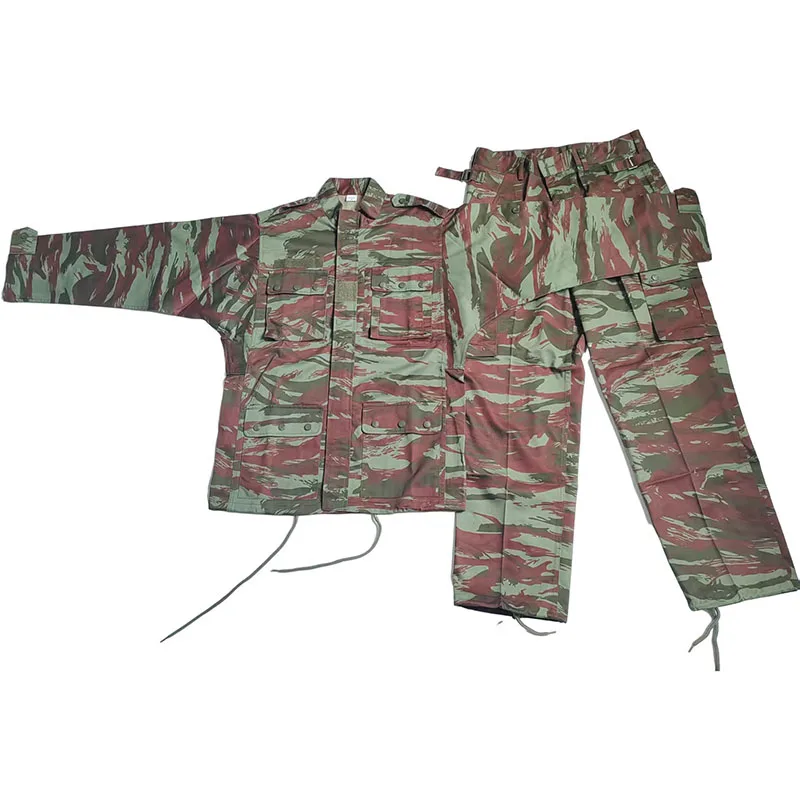Conjunto camuflaje táctico Benin lagarto francés africano - imagen 3