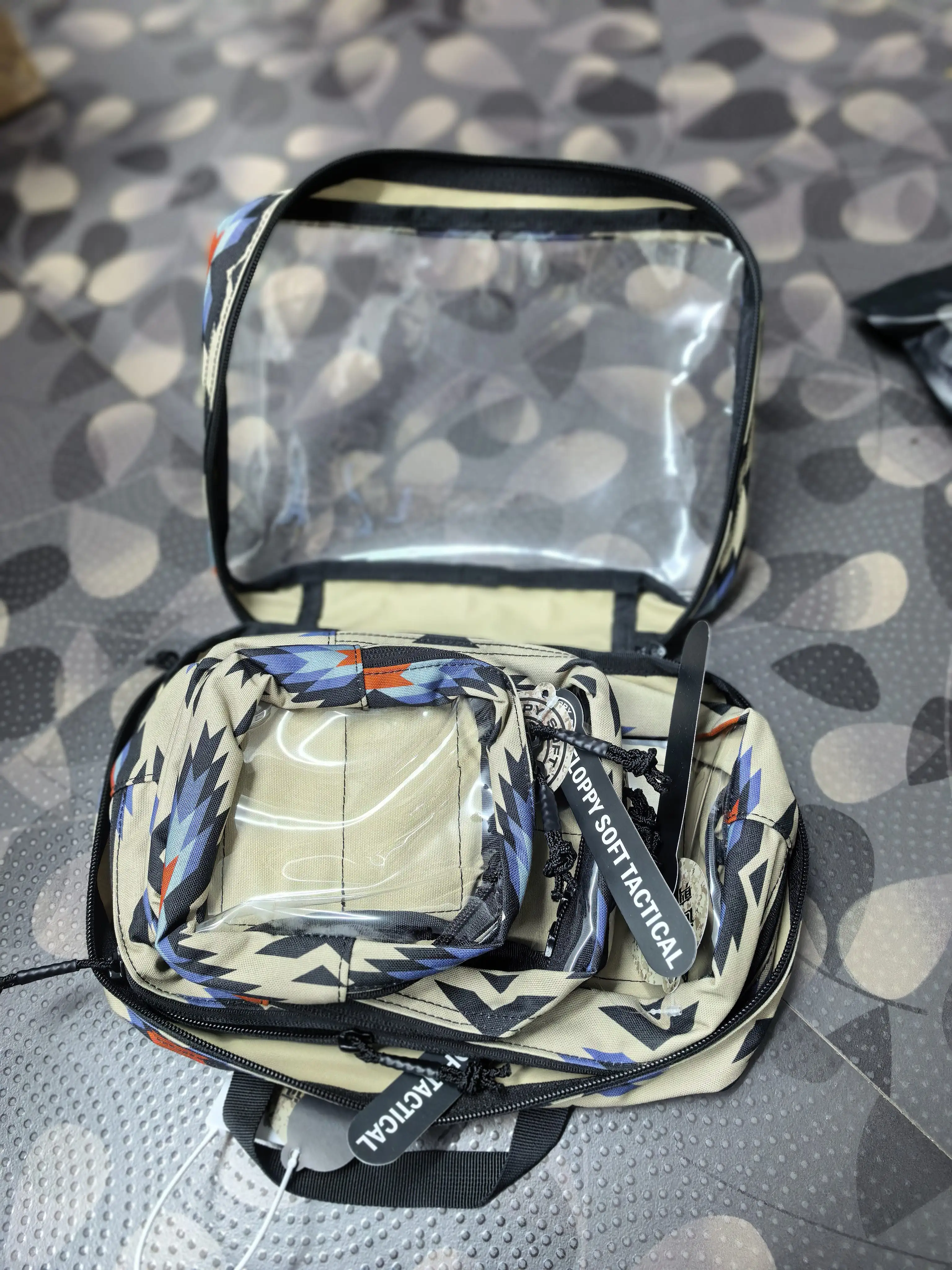 BlackCanyonSystems Bolsa de almacenamiento táctica multiusos transparente - imagen 3