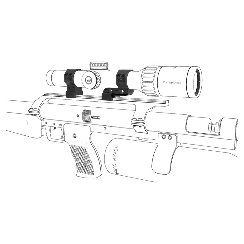 Anillas Picatinny para carril táctica – Airsoft y caza