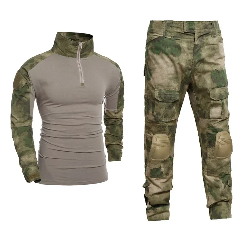Conjunto completo en uso con equipo táctico
