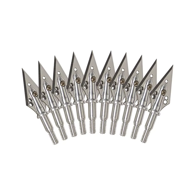 Puntas de flecha para ballesta 6,2 mm inox 304 - reemplazables