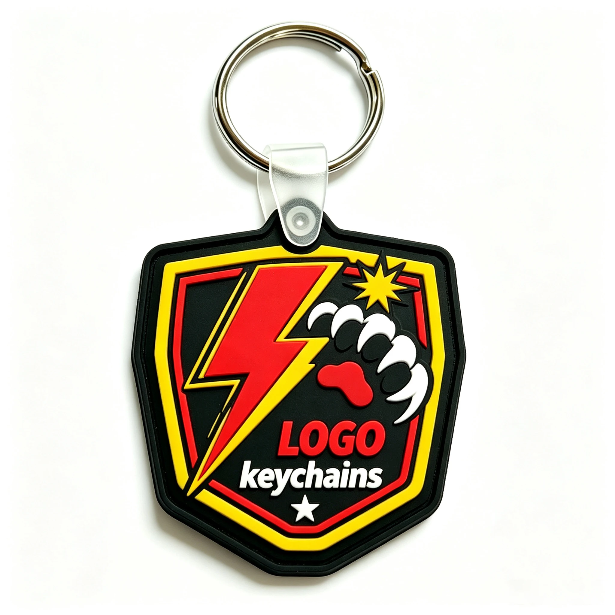 Llavero de PVC blando 2D/3D personalizado con logotipo - imagen 5