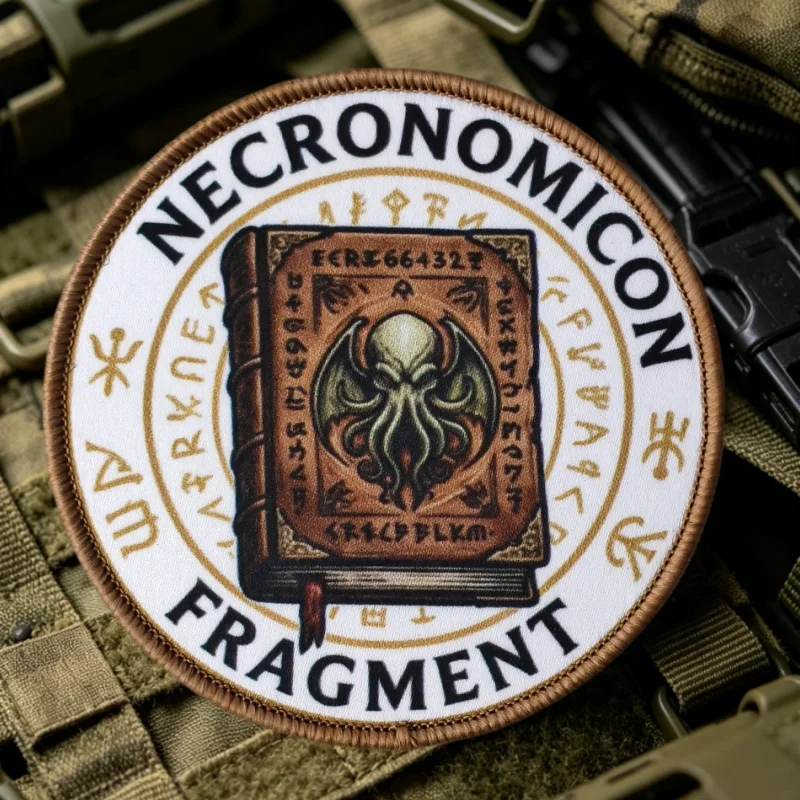 Parche táctico de velcro pulpo estampado fragmentado para uniforme - imagen 2