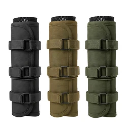 Funda resistente al calor ajustable para silenciador de caza y tiro