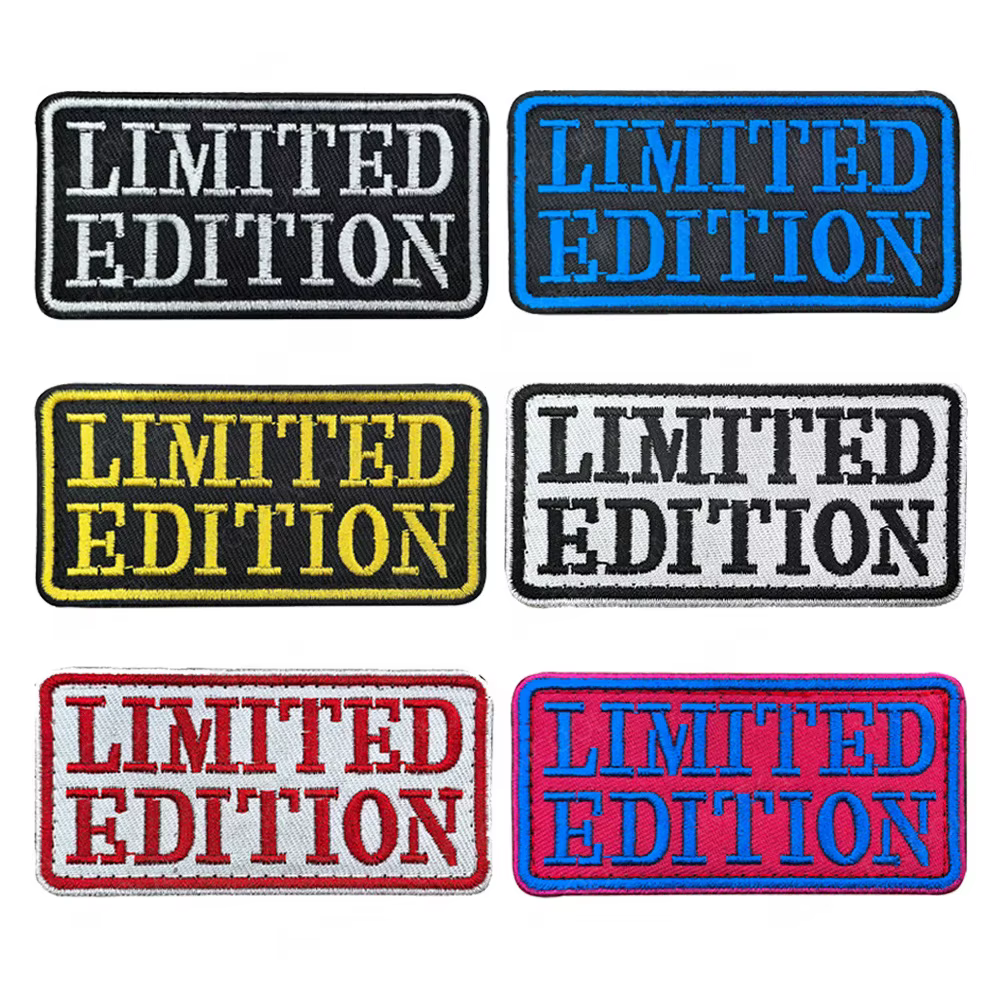 Parche bordado de edición limitada con velcro – Insignia decorativa - imagen 5