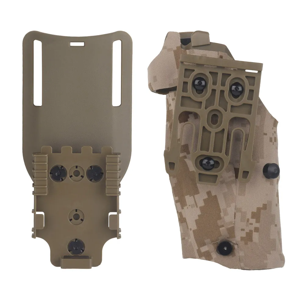 Funda táctica pistola Glock 17 con ALS liberación rápida y pierna - imagen 5