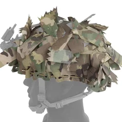 Cubierta casco táctico camuflaje 3D balística corte láser