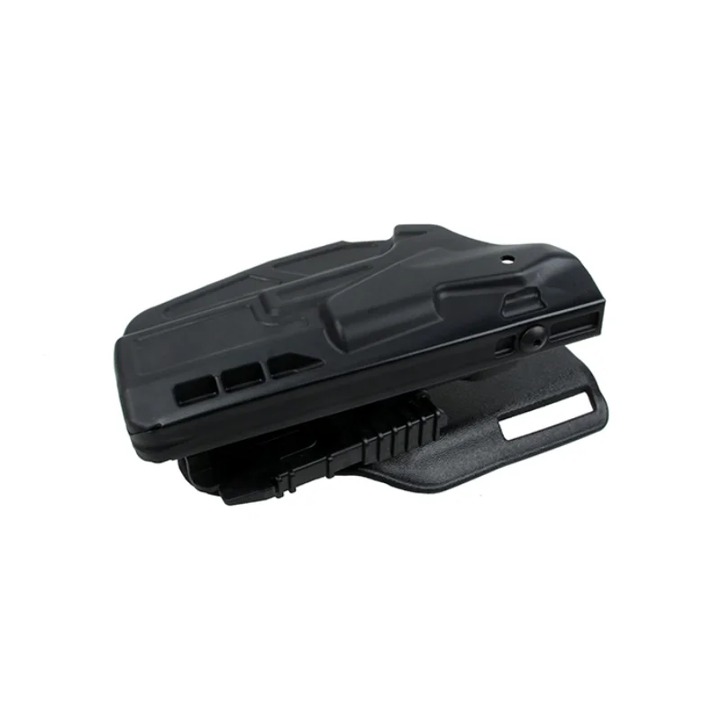 Cinturón táctico montador de nailon negro con herramientas de soplado - imagen 3