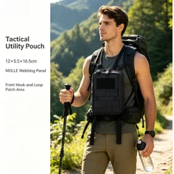Riñonera táctica extensible con cordón para escalada