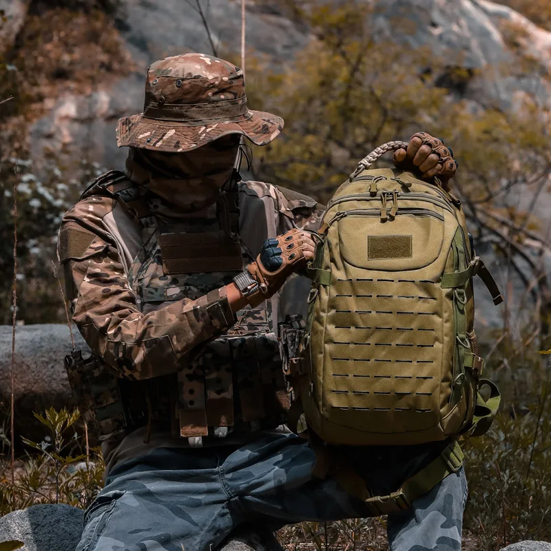 Mochila táctica MOLLE militar de asalto para senderismo