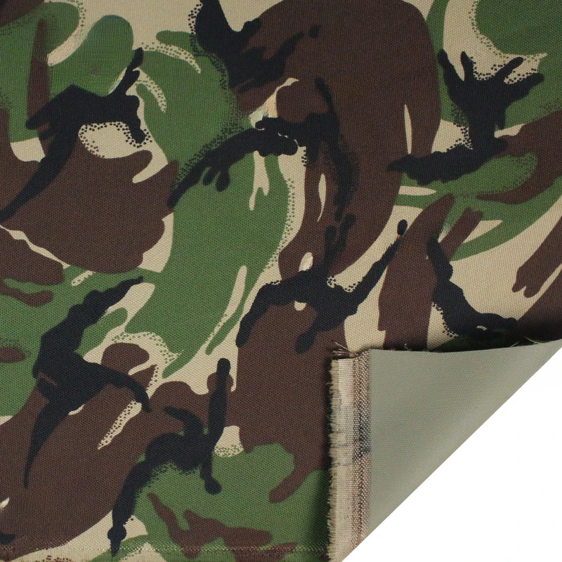 Tela de camuflaje DPM Woodland británico 1200D - imagen 2