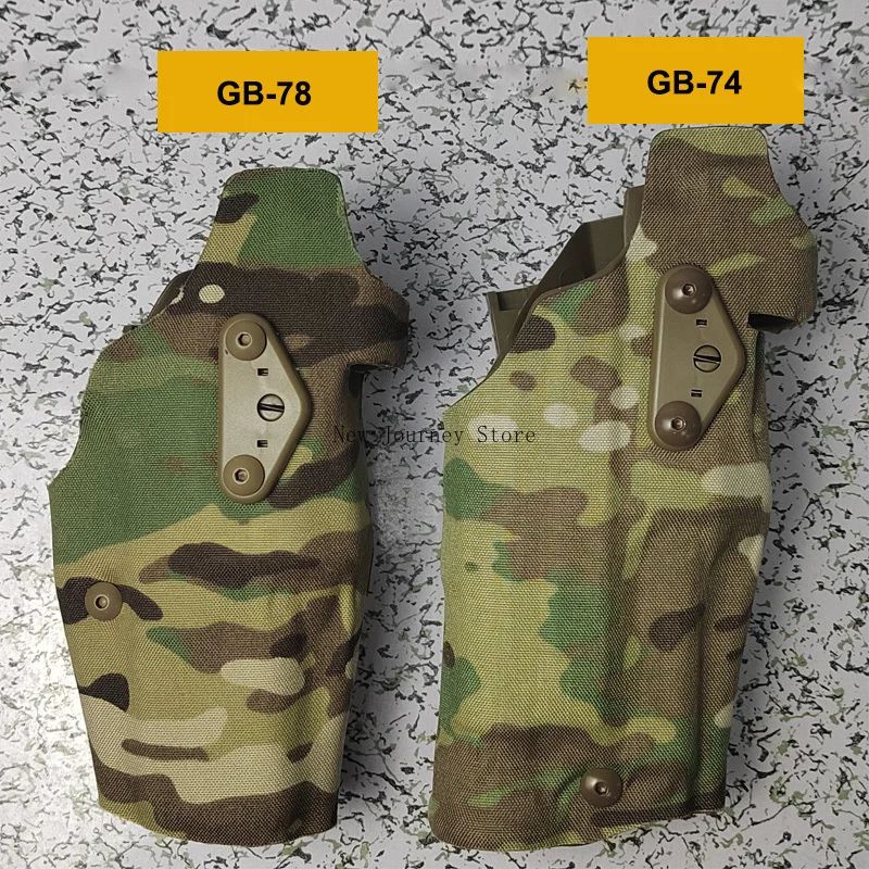 Funda táctica para Glock con X300, piernera y QLS - imagen 4