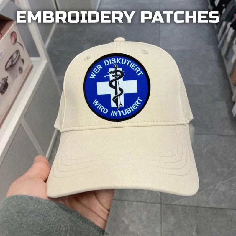Parche médico en brazalete de algodón