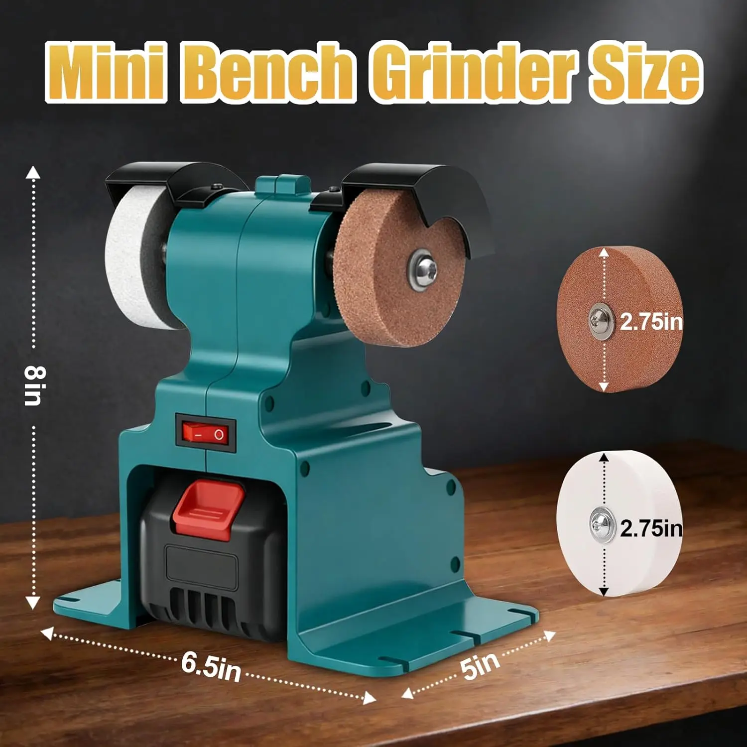 Makita amoladora de banco inalámbrica para afilar y pulir cuchillos - imagen 3
