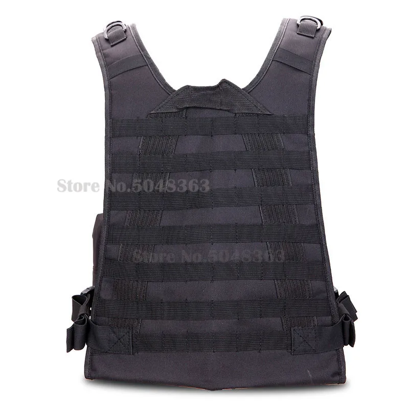 Chaleco táctico MOLLE camuflaje militar caza airsoft exterior - imagen 3