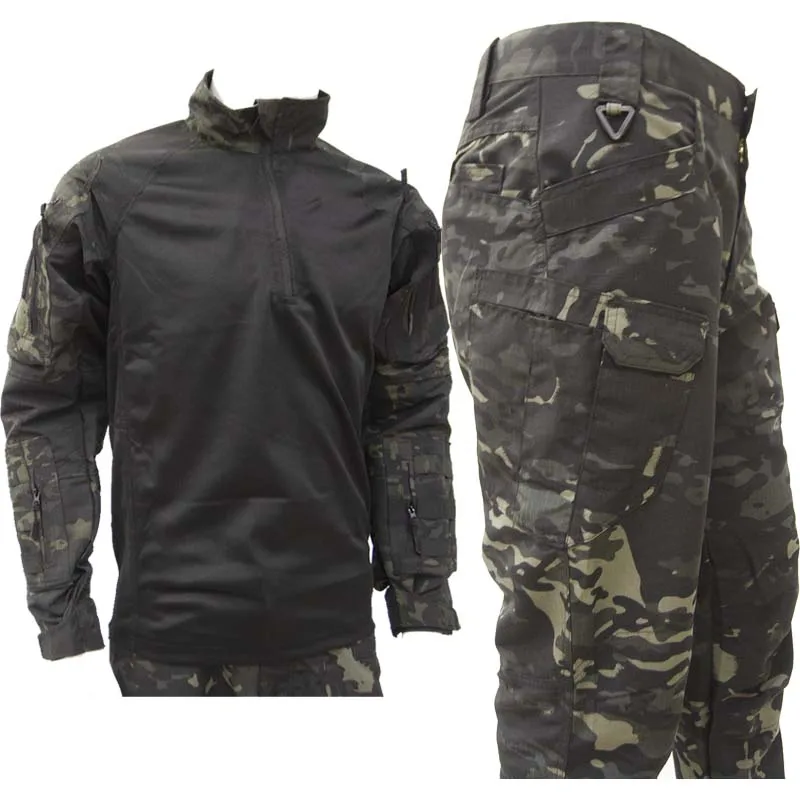 Traje táctico Multicam – Pantalones y camisa combate outdoor - imagen 4