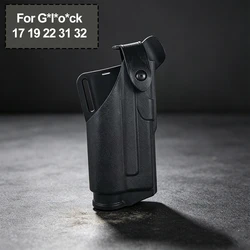 Funda táctica para Glock 17/19/22/31/32 con linterna, para diestros