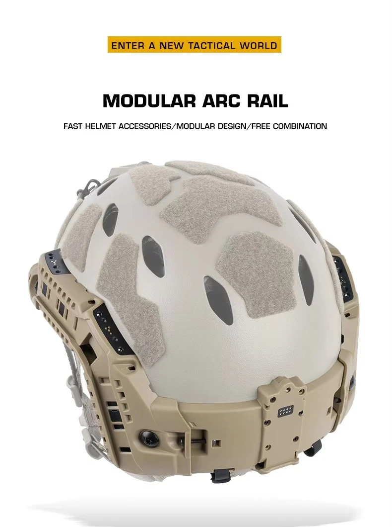 Módulo de riel ARC modular en tonos negro y tan