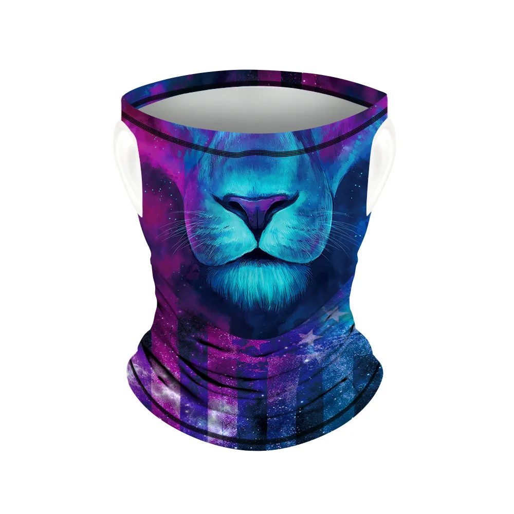 Protector facial bandana táctica calavera tridimensional transpirable - imagen 2