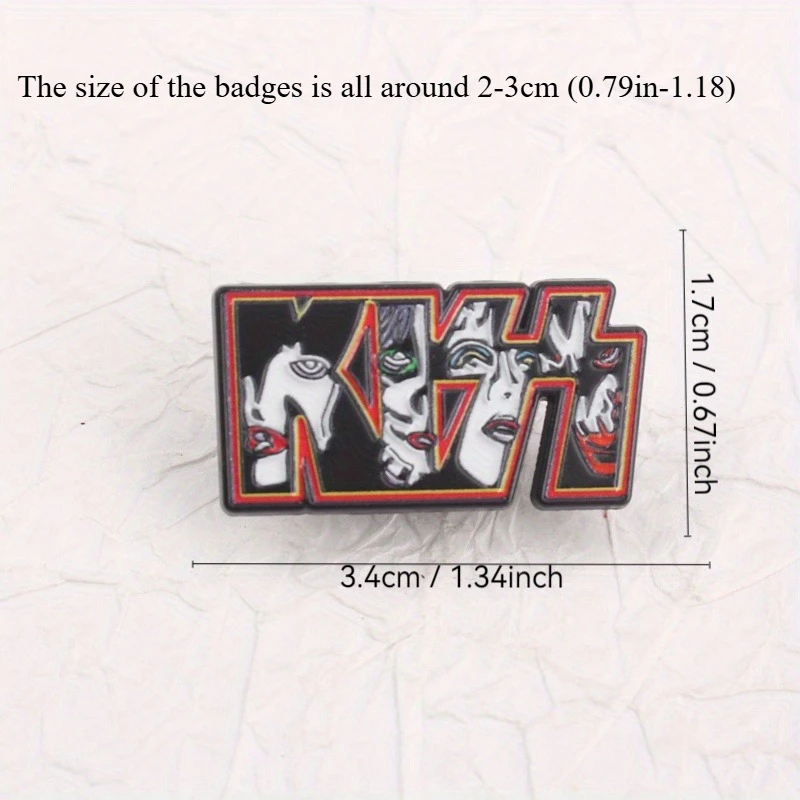 Pin esmaltado banda de música: broche solapa y regalo - imagen 3