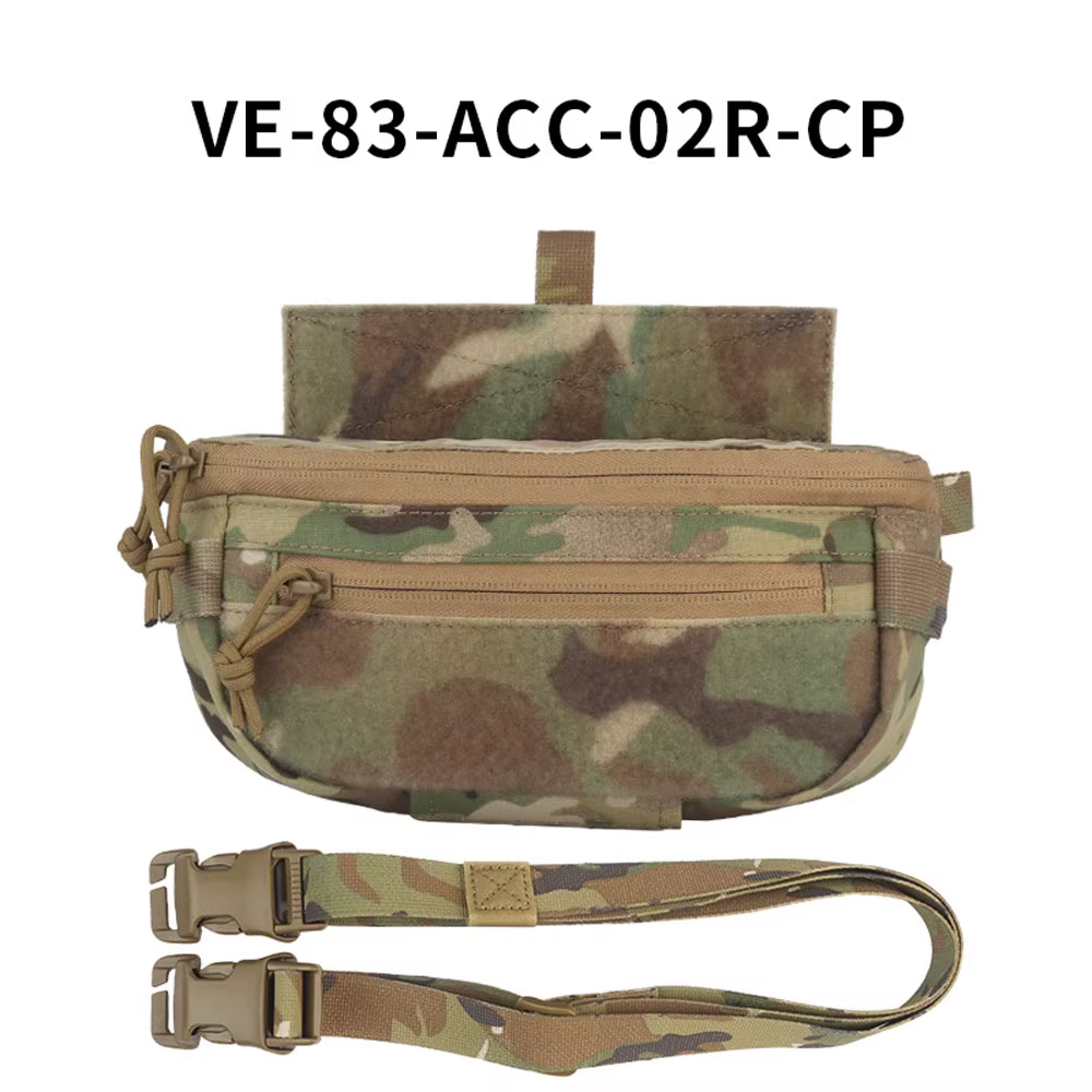 Bolsa táctica de suspensión rápida para portaplacas Airsoft