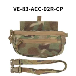 Bolsa táctica de suspensión rápida para portaplacas Airsoft