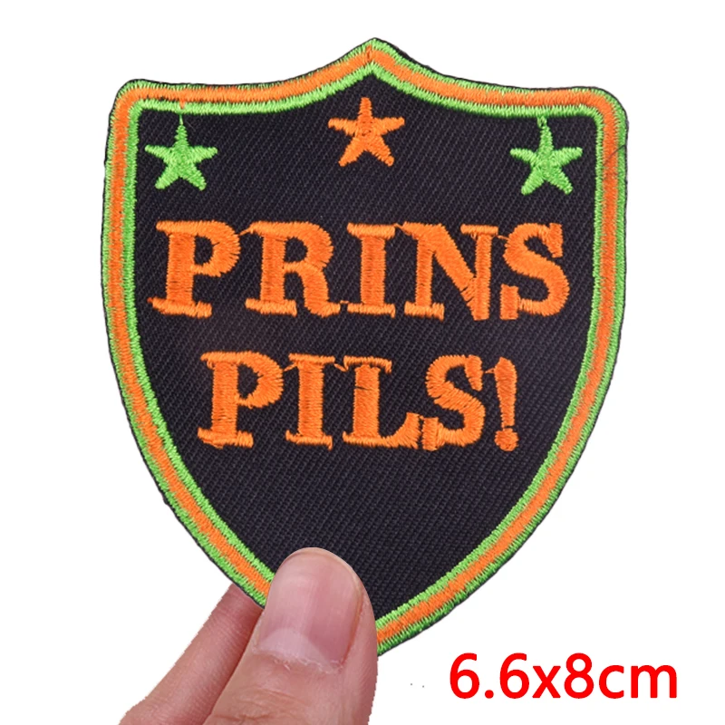 Parche bordado emblema Kruikenstad Países Bajos para ropa