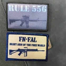 Parche militar emblema USA para casco y mochila – Táctico AR-15