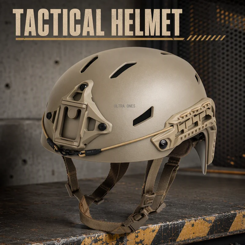 Casco Táctico FAST con Rail ARC y Soporte NVG - imagen 5