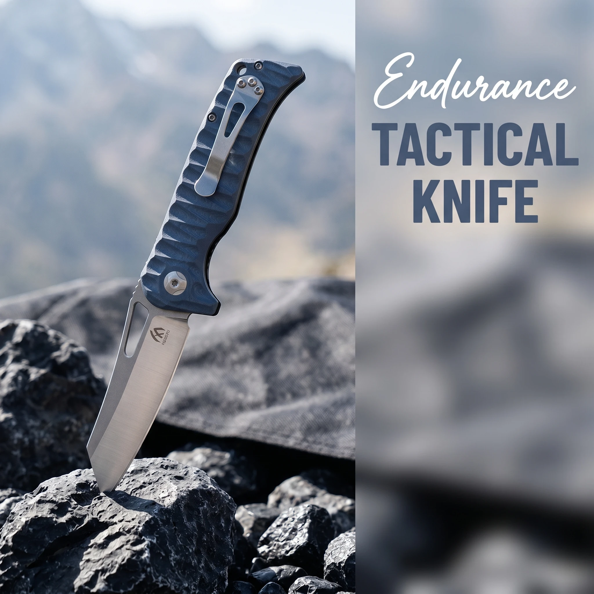 Cuchillo plegable táctico multifunción para exteriores y camping - imagen 4