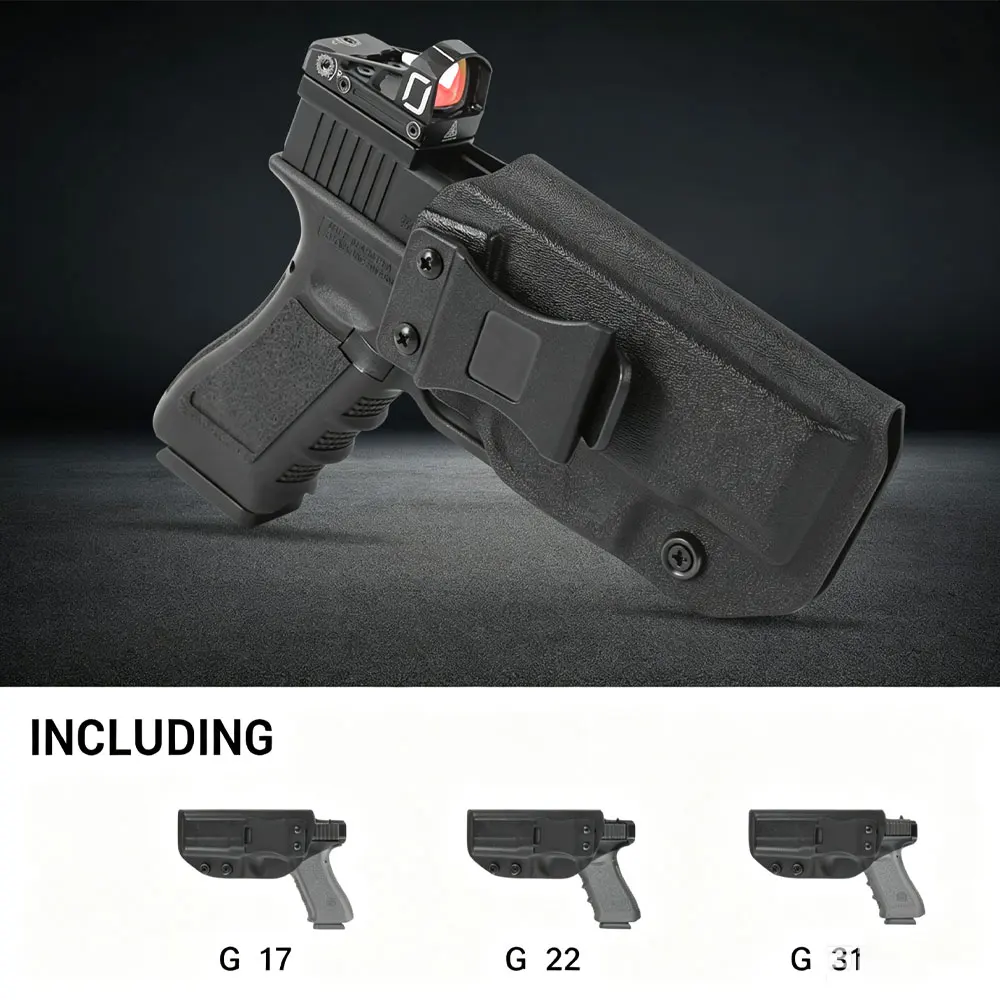Funda táctica IWB para portación oculta pistola derecha - imagen 5