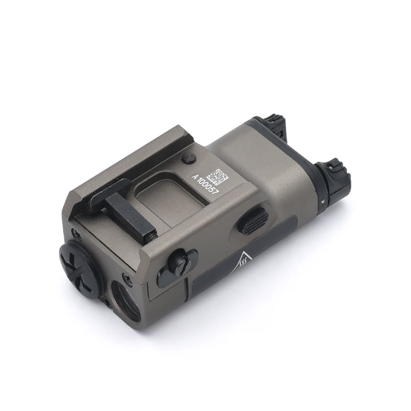SOTAC Linterna táctica metal con láser rojo LED riel Picatinny 20mm - imagen 2