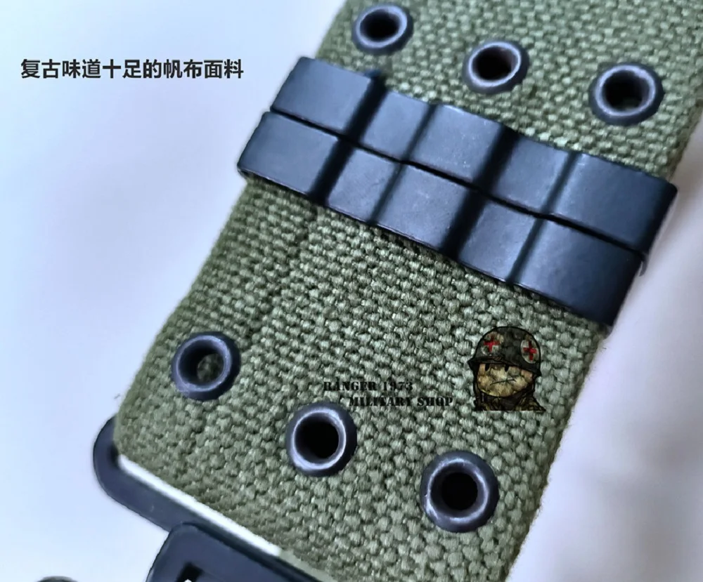 Cinturón táctico de lona M1942 para entrenamiento al aire libre - imagen 4