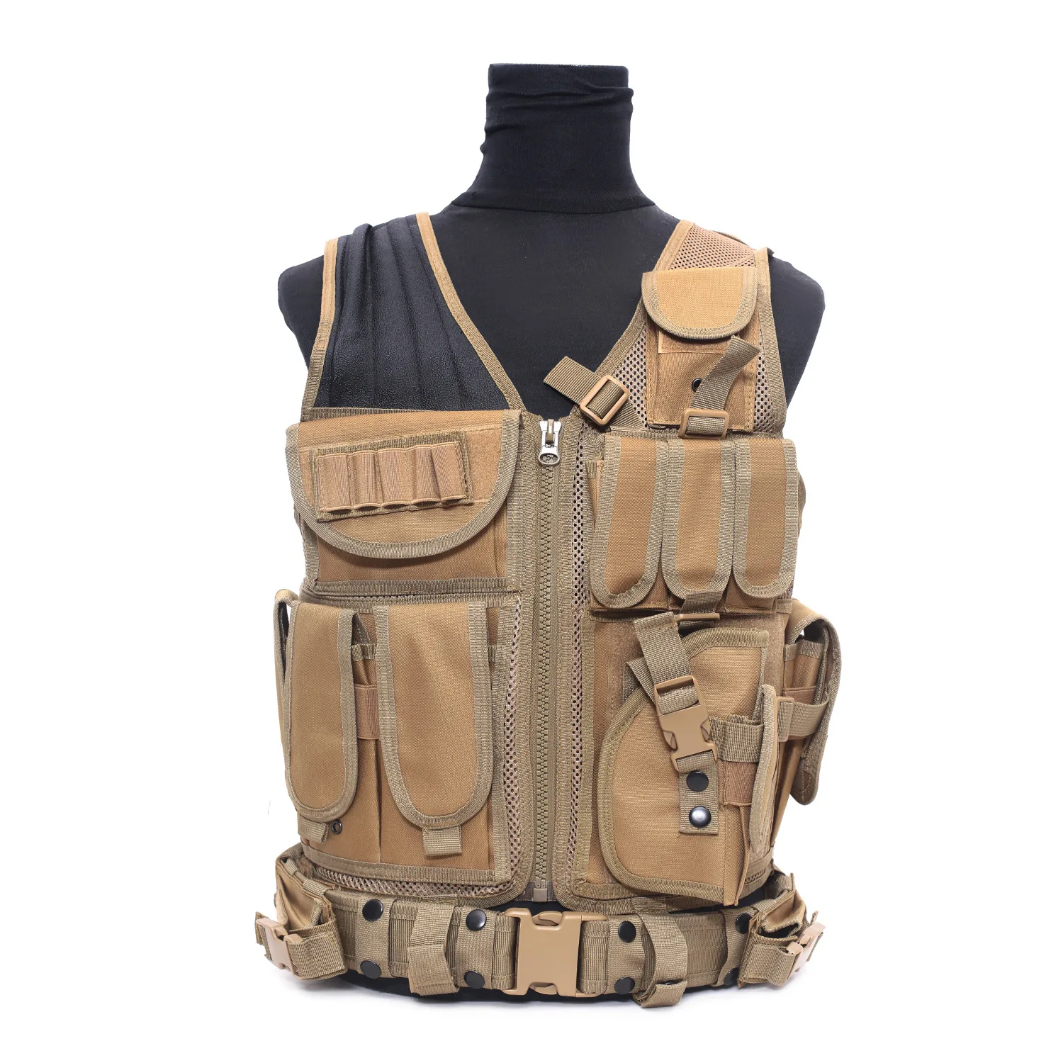 Chaleco táctico camuflaje exterior tejido resistente a desgarros - imagen 2