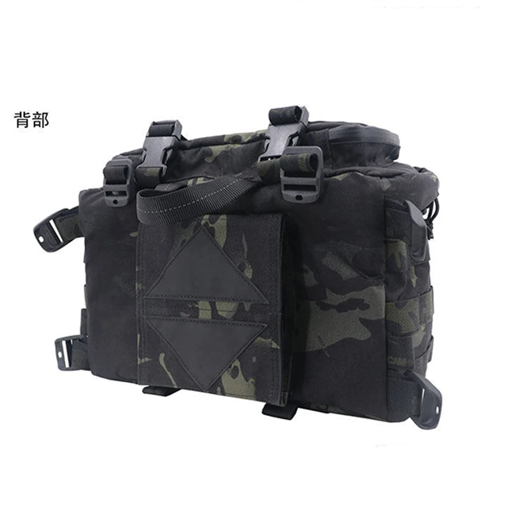 Cinturón táctico MOLLE camuflaje: bolsa de cintura ajustable - imagen 5