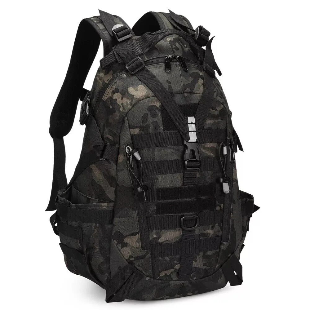 Detalle de la mochila en uso